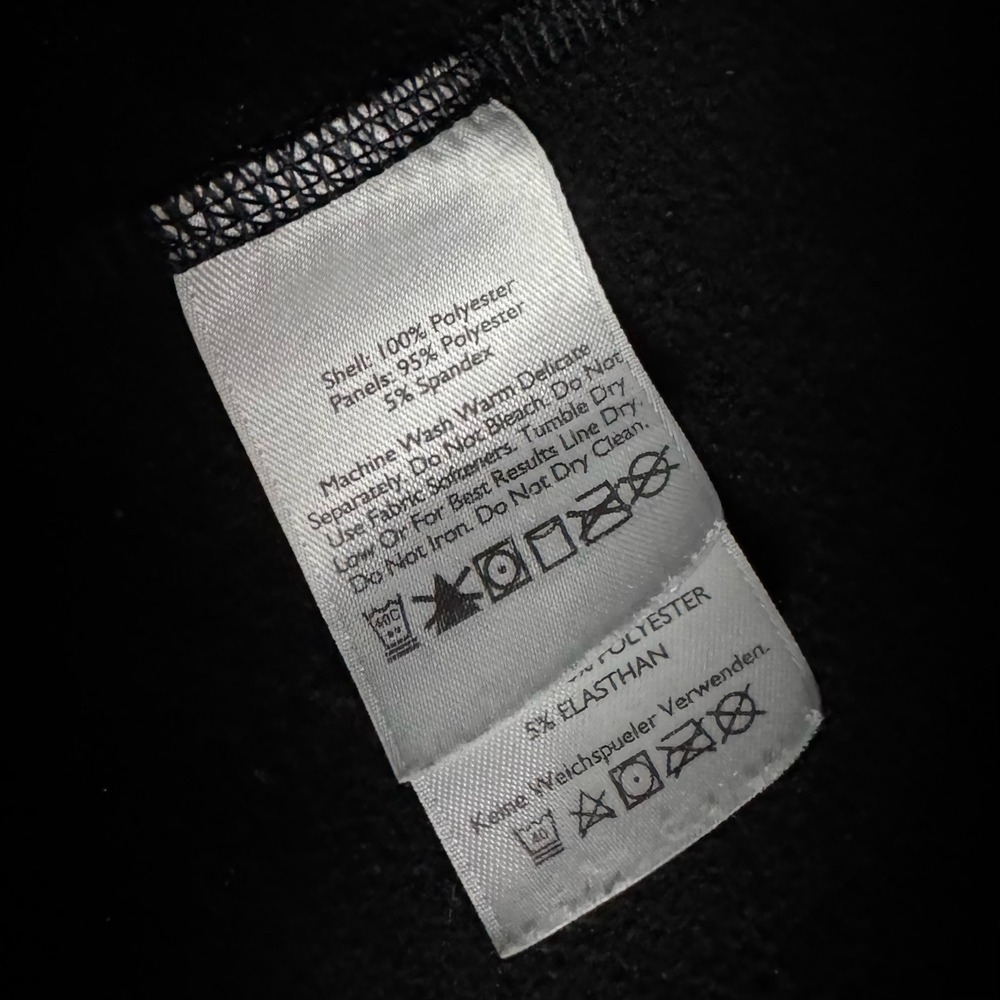 Eddie Bauer First Ascent Men 2XL Black Fleece Full Zip Jacket Pocket Performance - Picture 4 of 7